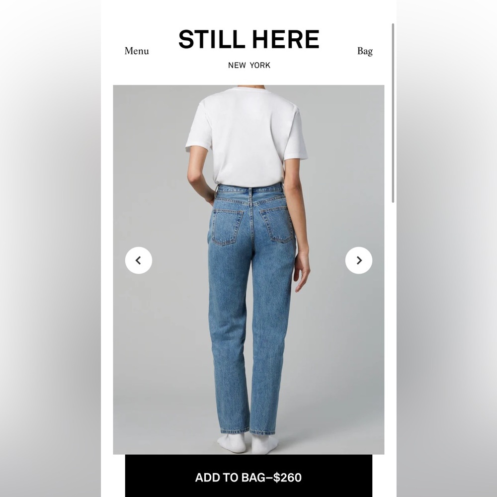 Still Here Childhood Jeans 28